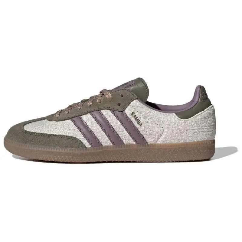 adidas originals SAMBA OG Skateboarding Shoes Unisex Low-top Brown Sneakers shoes JP5675