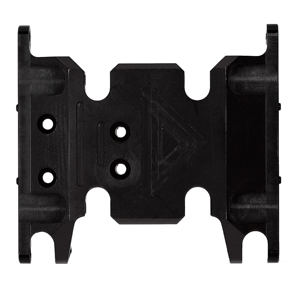 INJORA 1PCS Metal Gearbox Mount Transmission Holder for 1/10 RC Crawler Axial SCX10 II 90046 90047 90075