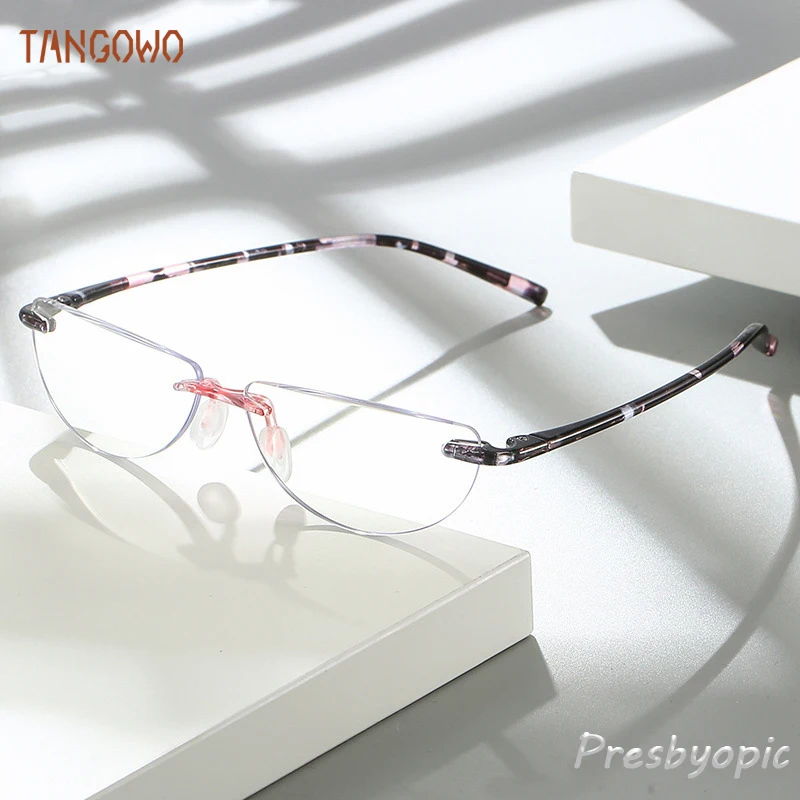 TANGOWO Women's Eyepieces for Reading Glasses Woman Eye-glasses -2 Anti Blue Light Glass Man Optical Lenses With Prescription