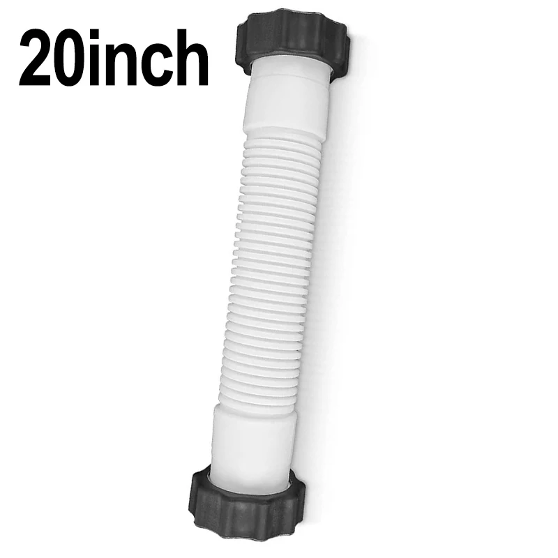 

The Choice for Your Swim Setup This Dependable White Pool Hose Measures an Exacting Length of Just Under Two Feet