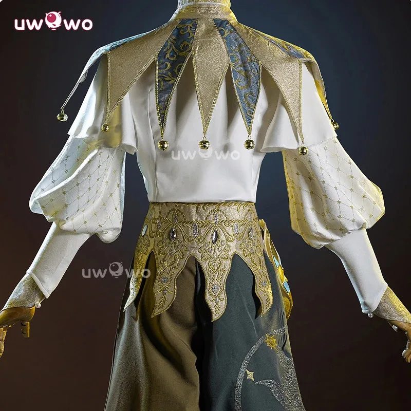 Seri Kolaborasi Qq28LQUWOWO: Identitas Game V Badut Menangis Cosplay Matahari Mati dengan Masker Kostum Halloween