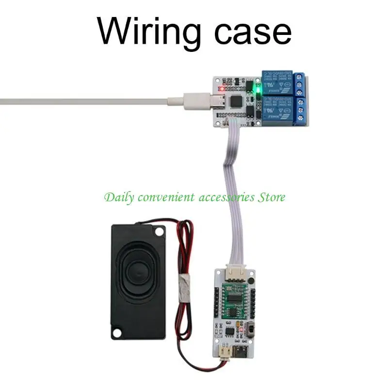 

97QB Intelligent Voice Recognition Module USB Voice Control Module Voice Control Module Speech Recognition Chip Board
