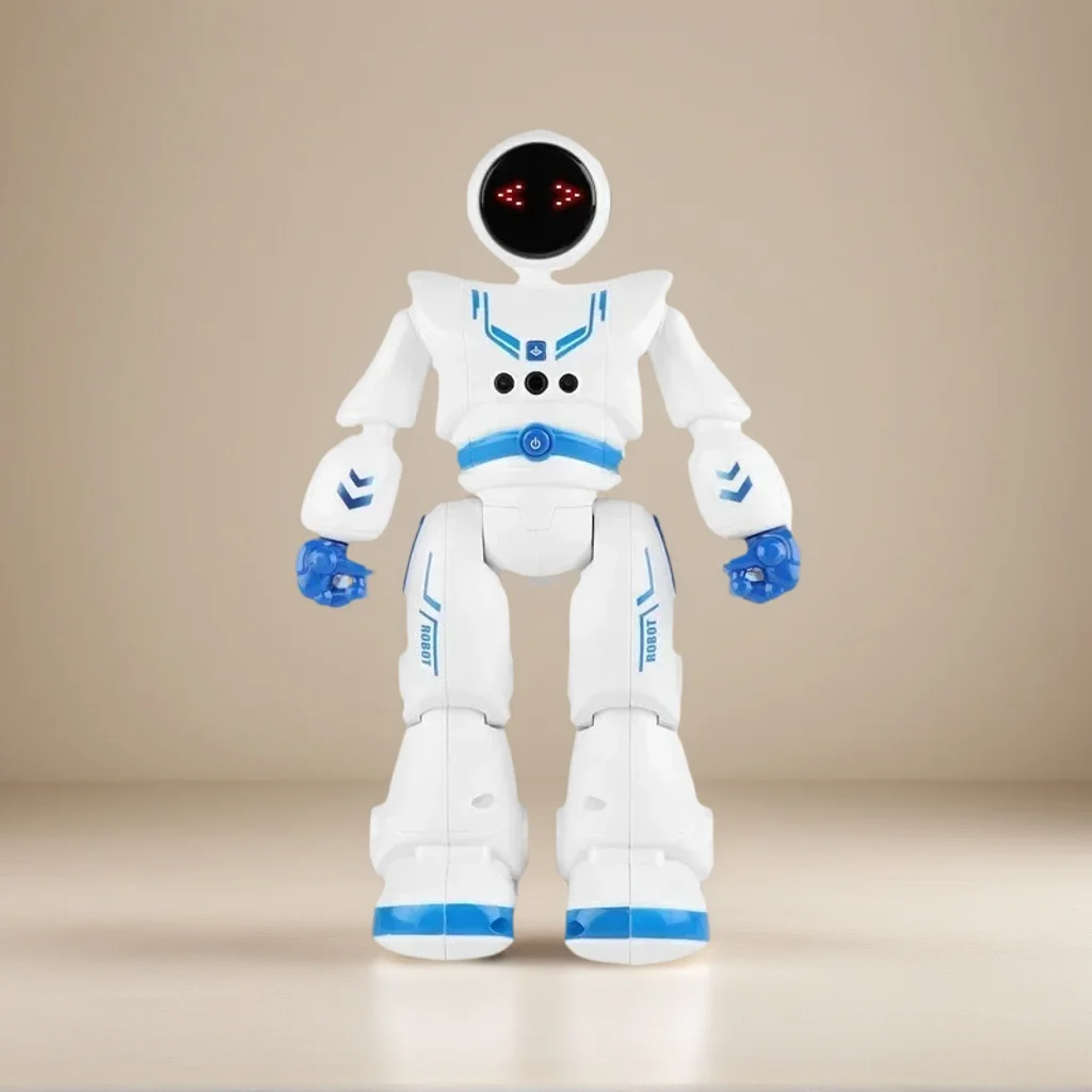 Robot de juguete inteligente con detección de gestos y táctiles: robot espacial con control remoto programable