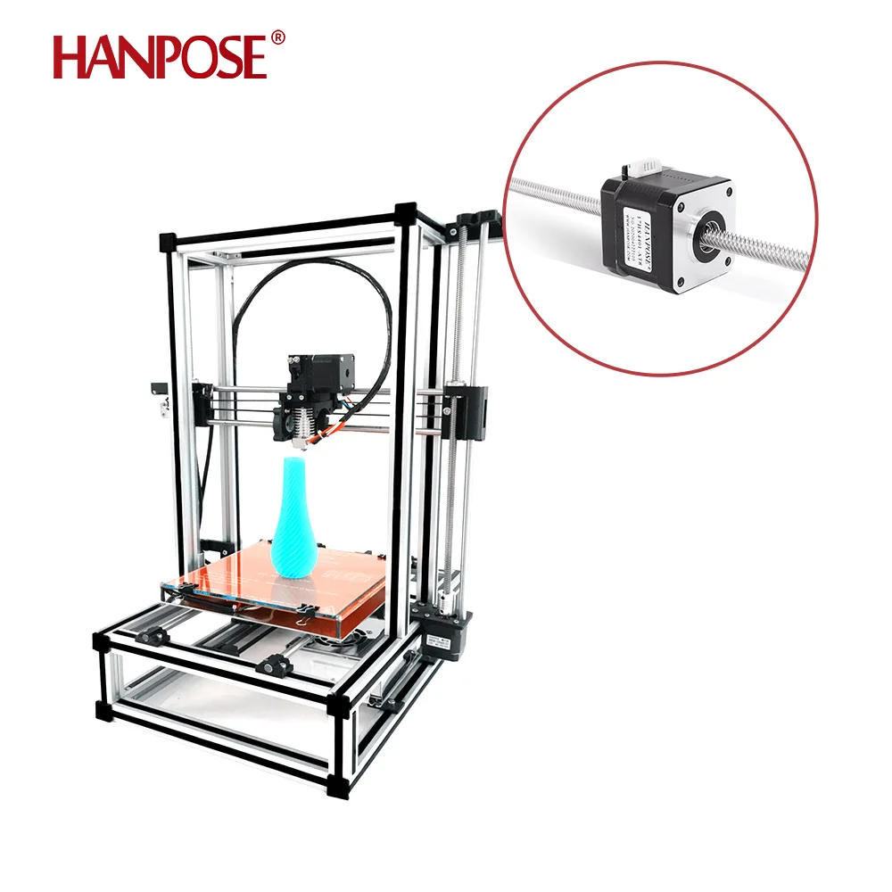 Motore passo-passo a vite passante NEMA17 Motore a vite serie NEMA17 42HA48-T8 * 8-100MM 42 per apparecchiature monitor stampante 3D