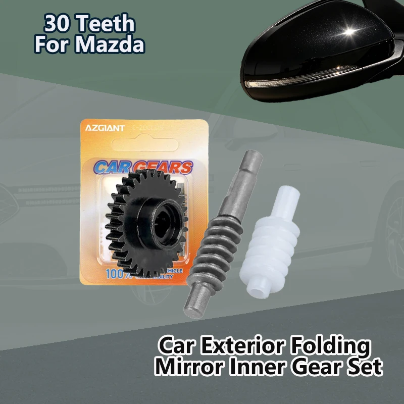 

For Mazda 2 MK5 6 Atenza MK4 2019-2024/3 MK4 2016-2024 Car Auxiliary rearview folding mirror R L Gear assemblies durable tool
