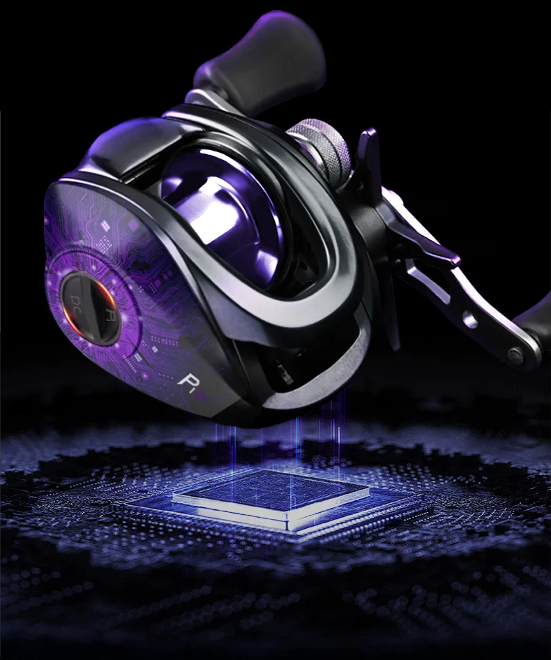 Takuma P1DC DC Casting Reel – Selbstaufladende Technologie, 6+1 Kugellager & 5 kg Bremskraft | Intelligente Bremse für Allzweck-Langwurf-Köderfischen – Detail 3