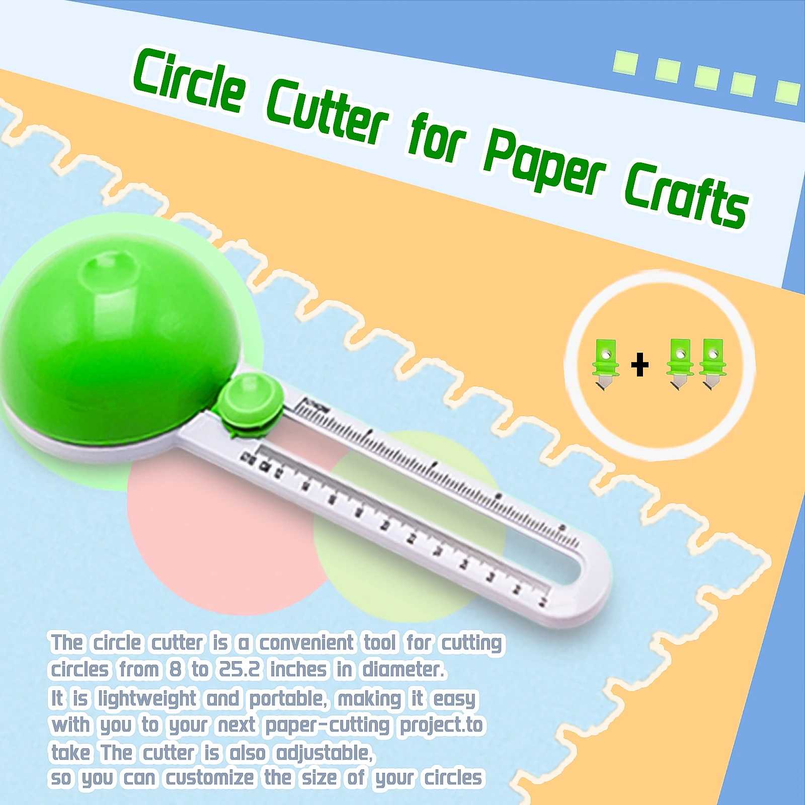ماكينة تشذيب الورق 12 في 1 A3 A4 ماكينة قطع أدوات متعددة الوظائف 12 في 1 للحرف اليدوية وصناعة البطاقات وسكرابوكينغ #6
