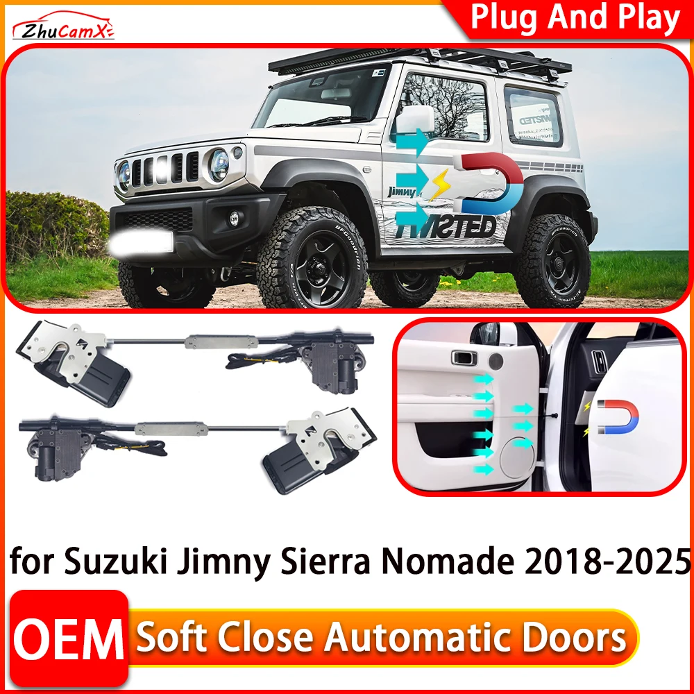 

for Suzuki Jimny Sierra Nomade 2018-2025 Car Automatic Electric Soft Close Door Closer Power Closing Door Comfort Closing System
