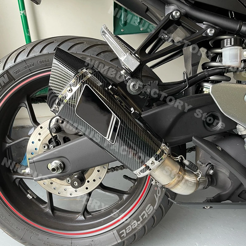 YZF-R3 OEM-FIT نظام عادم الدراجة النارية سهل الارتداء Mod Race Style كاتم الصوت R11 Escape silencieux DB Killer لياماها R3 MT03 R25