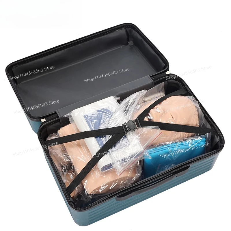 J5S Electronic Intubation Manikin - Adult Airway CPR Training Model for Medical Nursing Practice