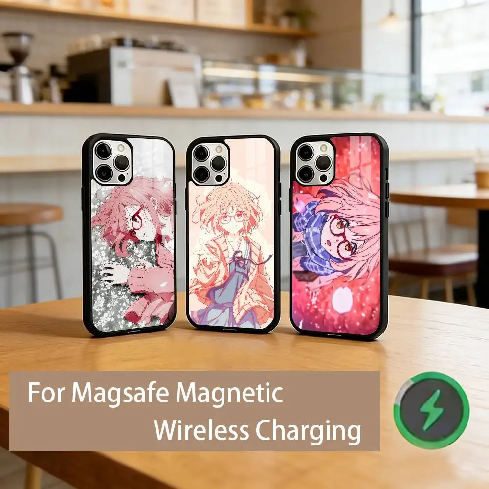 K-Kuriyama M-Mirai  Phone Case For iPhone17,16,15,14,13,12,11 Plus,Pro Magnetic For Magsafe Wireless Charging