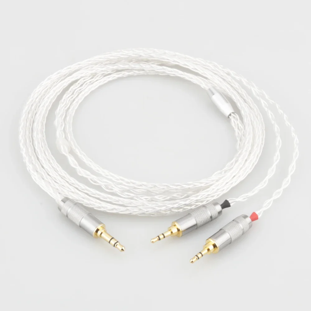 HiFi Cable 3.5mm stereo Male Compatible with Hifiman HE400S, HE-400I, HE-400i（2.5mm Plug Version）, HE560, HE1000 Headphone