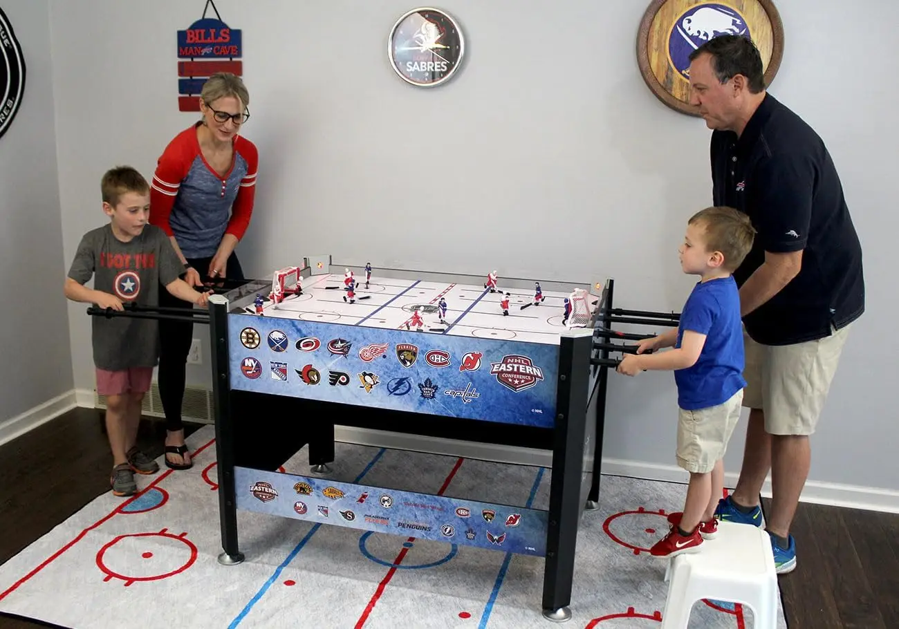 45" NHL Elite Rod Hockeyspiel – Rangers vs Red Wings