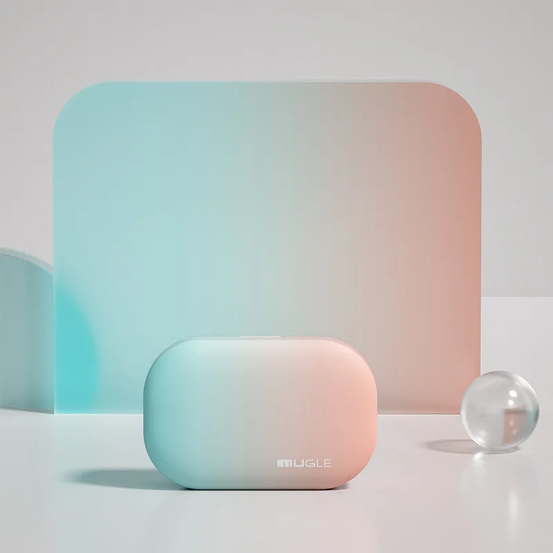 Rechargable portable Ultrasonic Contact Lens Cleaner machine Fit Disposal Soft Lens, Colored Contact Lens, RGP Lens and OK Lens