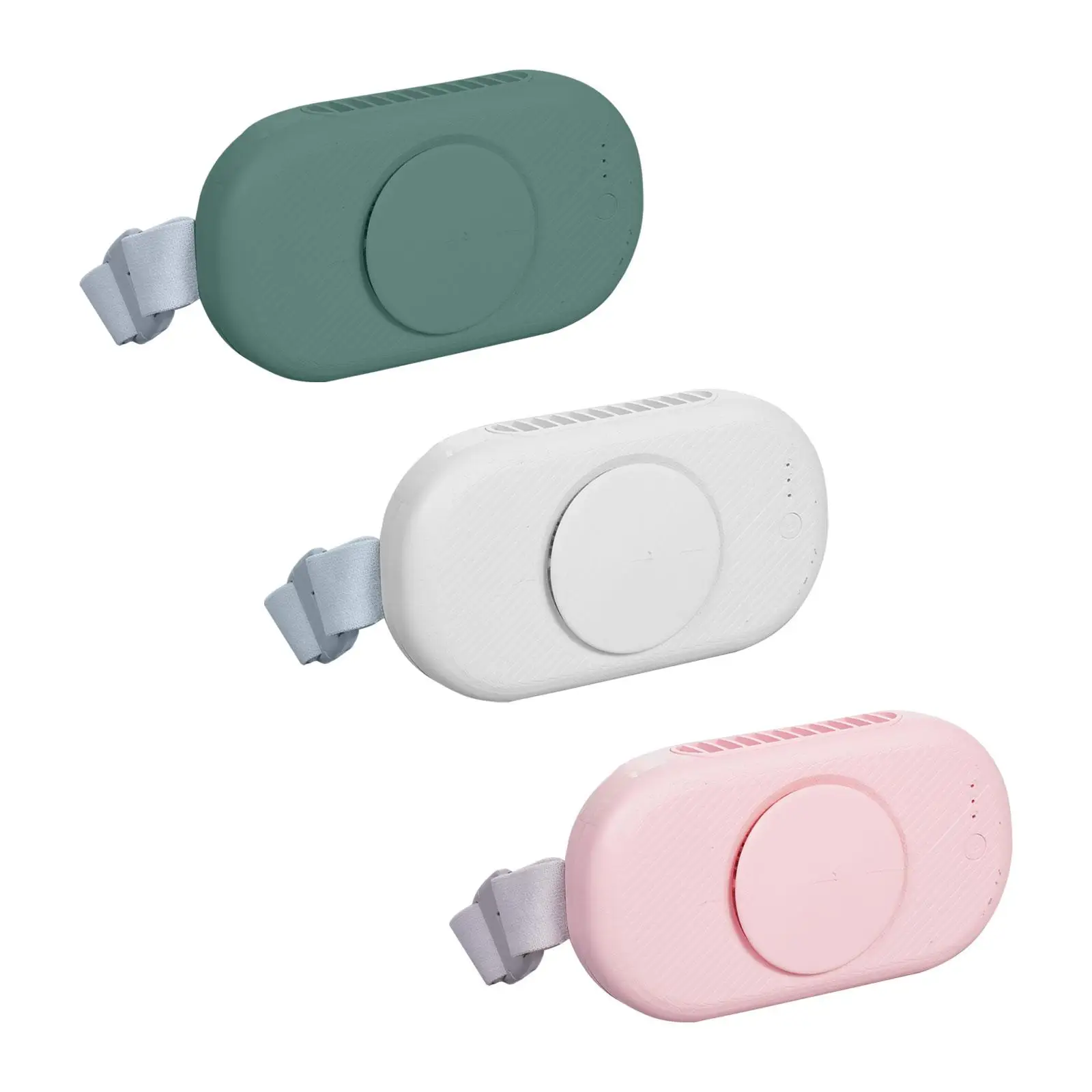 Ventilador de cintura portátil, resfriamento rápido, usb, ajustável, 3 velocidades, fácil de transportar, ventilador de resfriamento ao ar livre para pesca, viagens ao ar livre, fazenda, casa