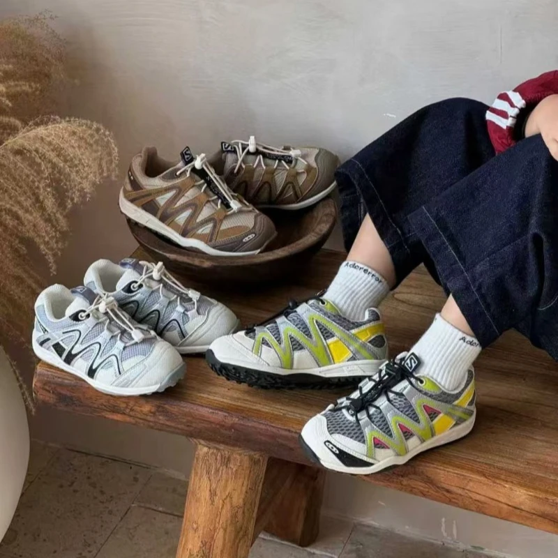 

Kid Shoes Fashionable Breathable Light Non Slip Casual Sports Shoe Boys Girls Hiking Non-slip Sneaker Vulcanized Shoes