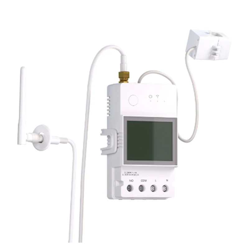 

A22R-POWCT Ring Smart Power Meter ESP32 Chip Current Transformer 100A Energy Monitor Contacter Control Works With Alexa IFTTT
