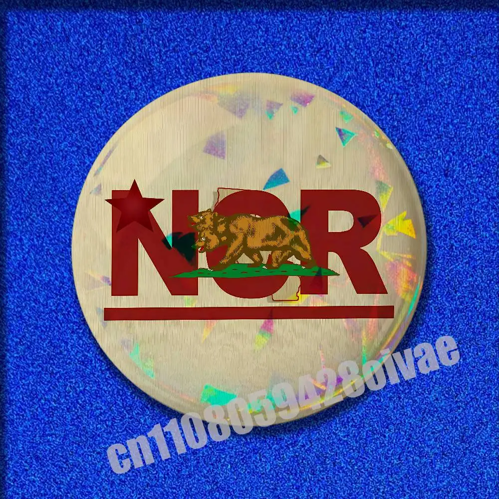 NCR New California Republic Flag Insignia Badge Cover For Ornament 75mm 25mm 44mm Brooch Button Round Pins - view 5