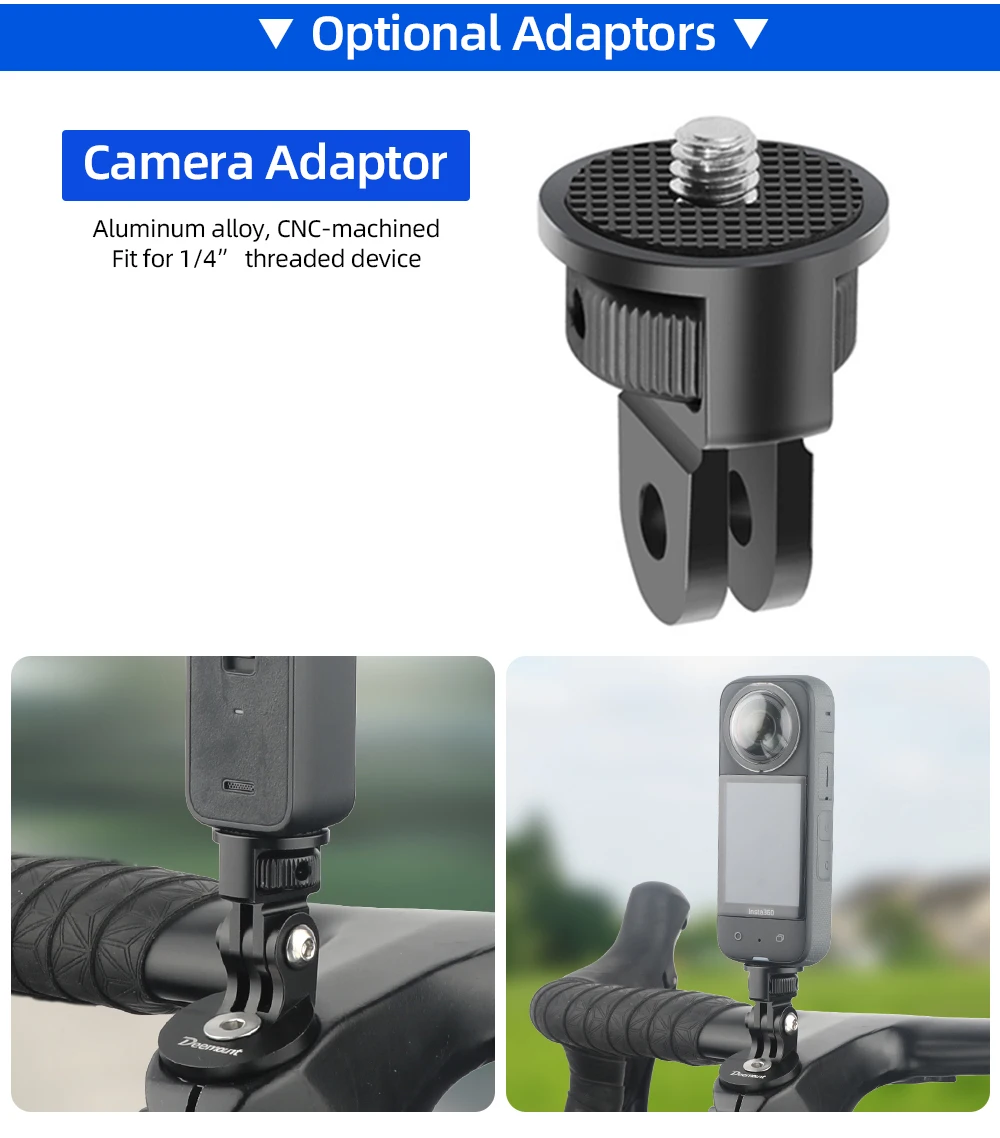 Fahrrad 28,6mm Headset Top Verlängerung Halter Standard Stecker Passt Action Kamera Geschwindigkeit Computer Multi-gerät Universal Für Fahrrad – Detail 10