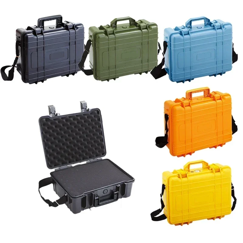 IP67 Waterproof Dustproof Shockproof Rugged Pelican Hard Plastic Case Waterproof Hard Case with Foam and Handle NEW