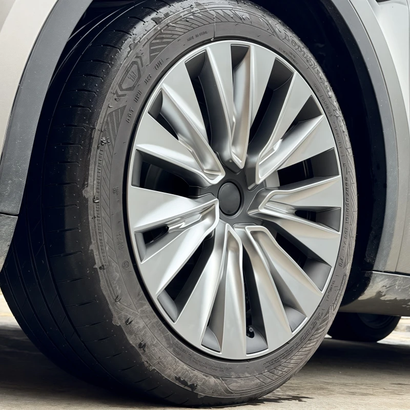 Tapas de rueda de 19 pulgadas, 4 Uds., cubierta de rueda de rendimiento, tapa de cubo de rueda de repuesto, accesorios de cubierta de llanta completa para Tesla Model Y 2018-2024