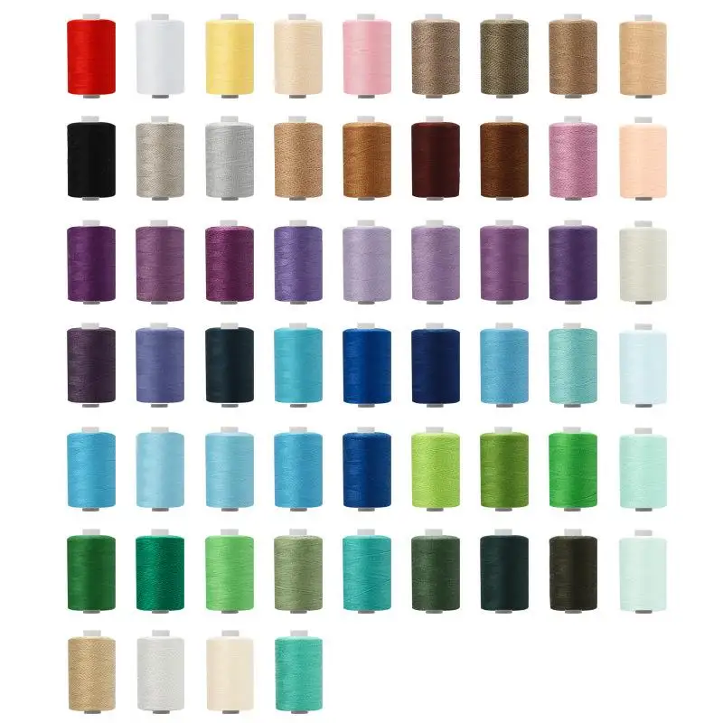 

High-Speed Polyester Tead 000 Yards Home Sewing Tead Hand Sewing Fine Tead Two Stra 402 Tailoring Tead