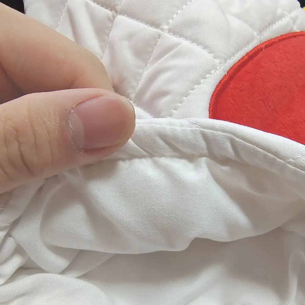 Practical Anti-Scalding Rooster Trim Oven Mitts Heat Resistant Thickened Baking Gloves Cotton Lined Kitchen Gloves Cooking