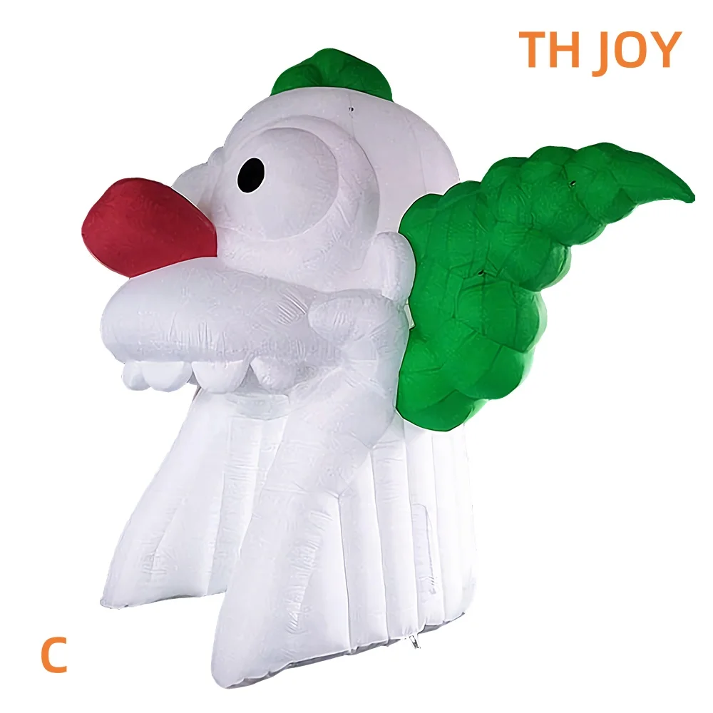 Navio rápido à porta, barraca inflável gigante do túnel do circo do arco da cabeça do palhaço 2025 para a decoração da entrada do dia das bruxas