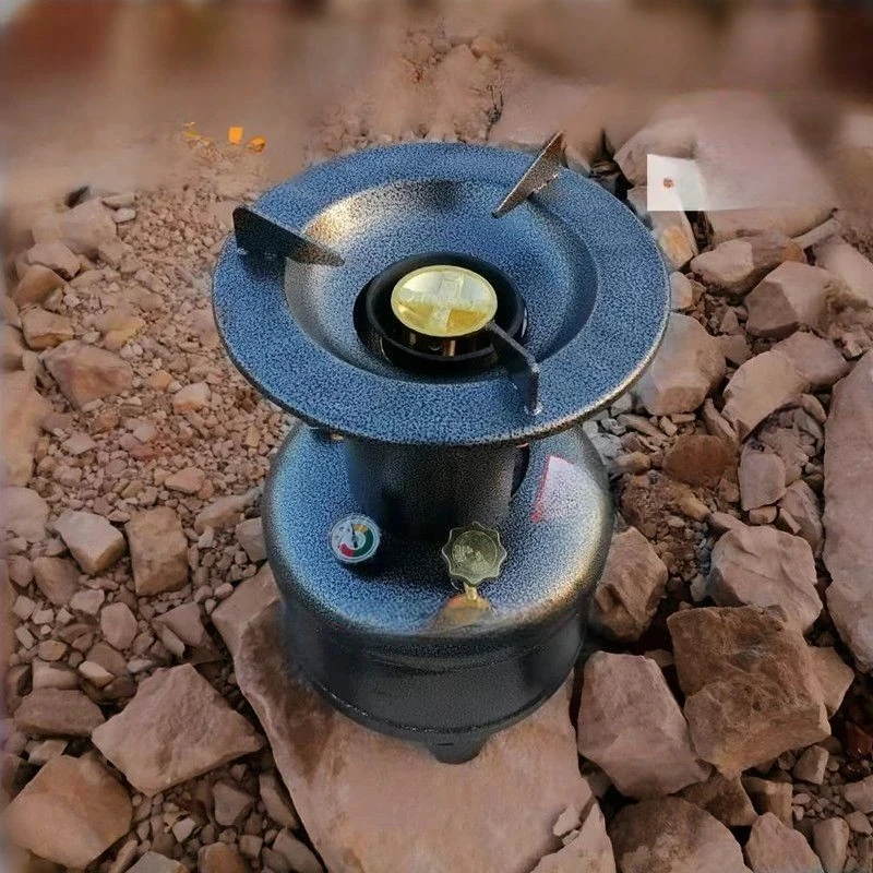 Heavy‑Duty Portable Outdoor Cooking Stove Windproof & Thickened Stainless Steel for Travel