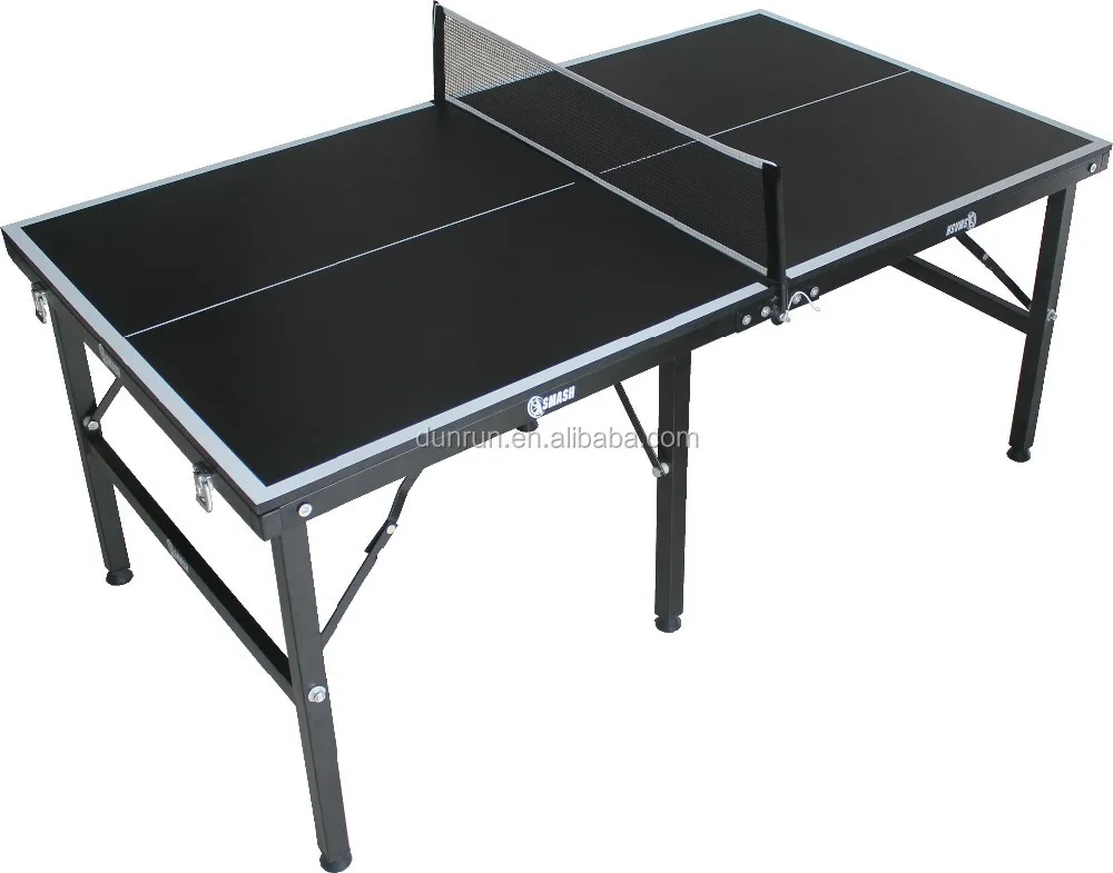 

Blue Or Green Aluminum Material Folding Moving Able Indoor Only Table Tennis PingPong Table New