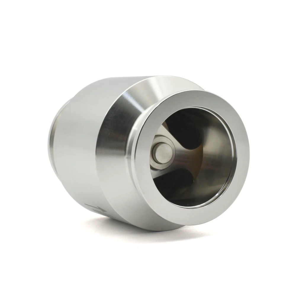 KF16 KF25 KF40 KF 50304 Stainless Steel Vacuum Check Valve KF Check Valve Exhaust Check Valve Vacuum Pump Check Valve