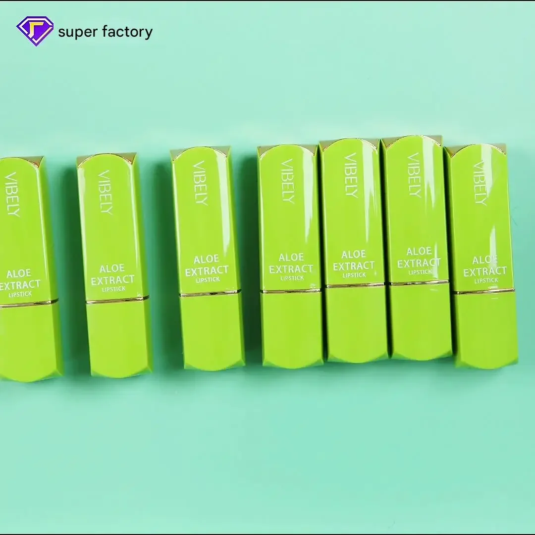 VIBELY 7 ألوان متغيرة المزاج بلسم الشفاه الألوة الطبيعية فيرا طويلة الأمد ترطيب أحمر الشفاه للنساء تغيير لون ماكياج #4