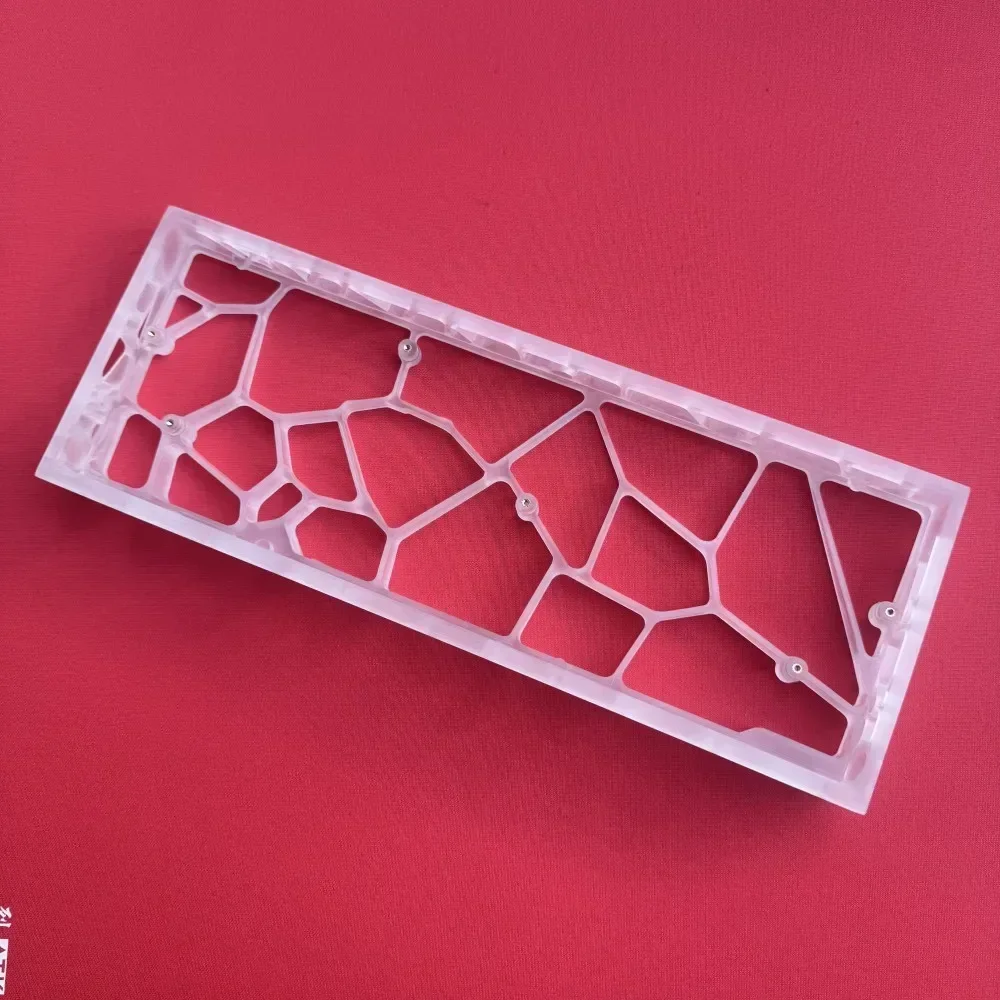 Holy60 Keyboard Hollow Case Custom Frosted Transparent Case 3D Printing Acrylic Keyboard Shell Board Accessory DIY Teclado Gamer
