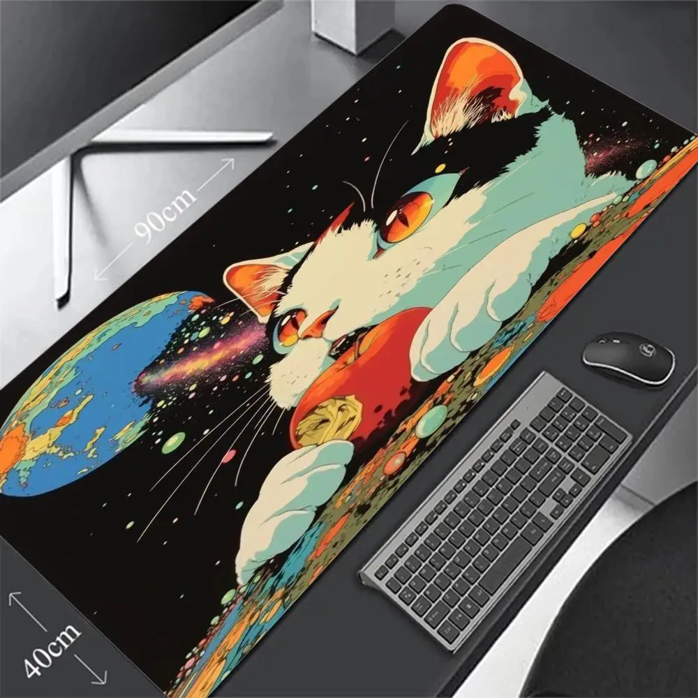 

Большой коврик для мыши, офисный коврик, резиновый противоскользящий коврик для мыши, настольный коврик, прочный и долговечный, универсальный для сцен, аксессуары для ПК, стола