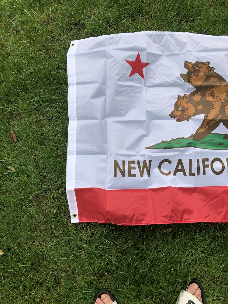 (TIKI FLAG) Bendera California - Fallout Cosplay Prop ulasan dan harga
