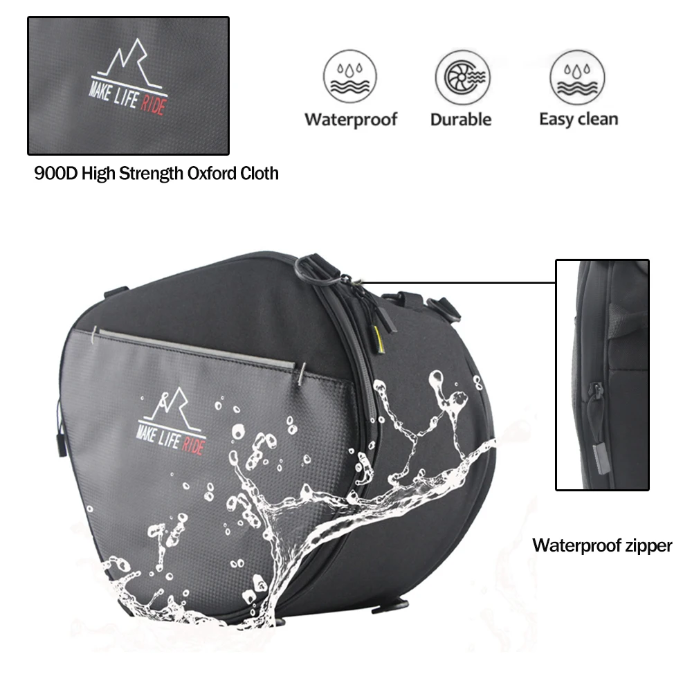 C400X Motorcycle Scooter Pedal Bag Front Toolbag For BMW C400 X For ZONTES For Honda Luggage Organizer Saddlebag Tool Bag Case