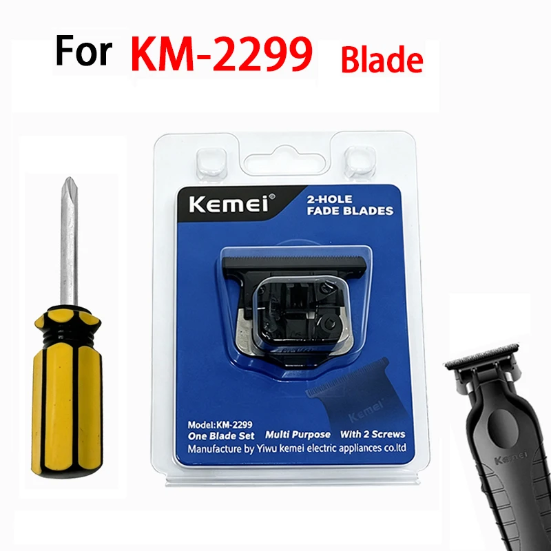 Professional Hair Clippers cutting machine Blade For Kemei KM-2299 hair clipper accessories Replacement Blade Head