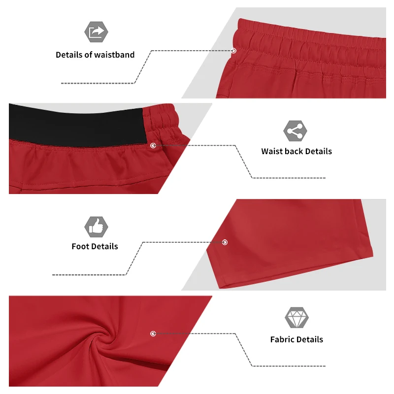Men's Suit Sleeveless Hoodie Two-Piece Set | Fitness Training Zipper Hoodie Vest & Loose Drawstring Shorts Set (Multiple Colors) view 6