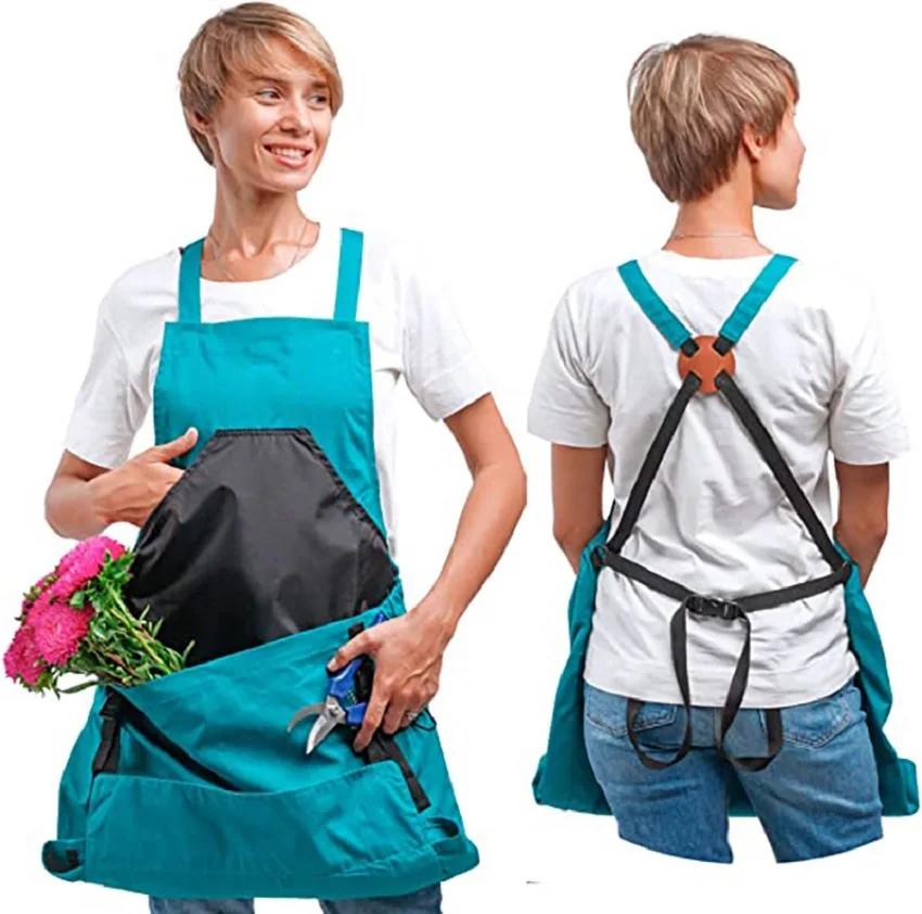 Wasserdichte große Tasche Oxford Stoff Pick Obst Gemüse Floristen Rucksack Typ Werkzeuge Garten zubehör Aufbewahrung tasche Schürze