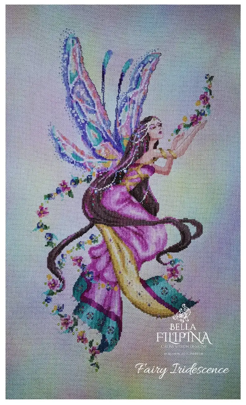 70-BF Rainbow Fair Counted Cross Stitch 11CT 14CT 18CT Cross Stitch Kits Embroidery Needlework Sets