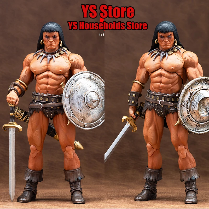 Frazettagirl 1/12 destructor coleccionable Conan Warrior figura de acción casco diferente diseño de modelo de espada 6 "juego completo soldado masculino