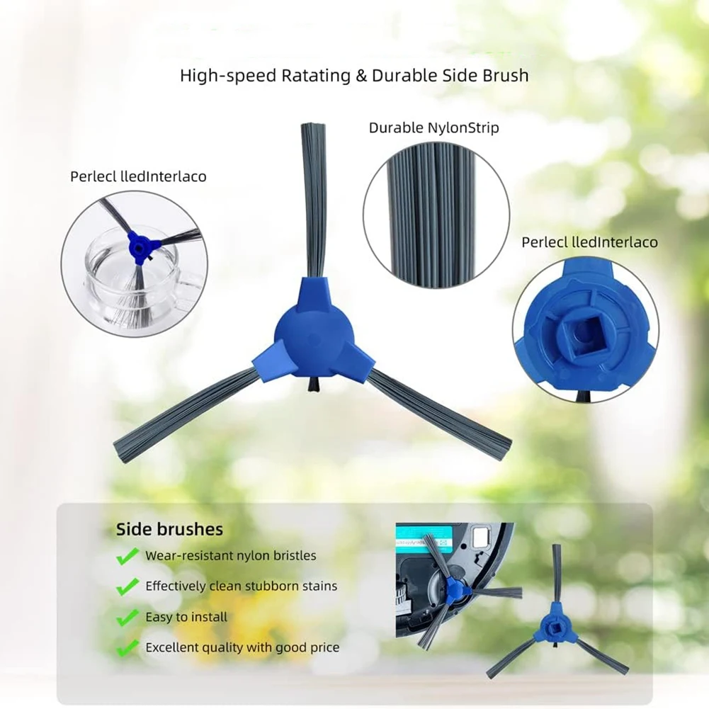 ABLE-For Eufy 15C Max, G32 Pro, 11S Max, G30, 30C Max G20 مكنسة كهربائية روبوتية هجينة فرشاة جانبية رئيسية ملحقات فلتر Hepa