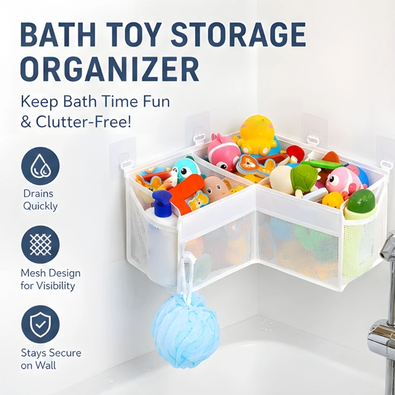 wall-mounted-bath-item-storage-bag-with-separate-sections-hanging-bathroom-net-holder-for-tub-area-family-bath-b03e