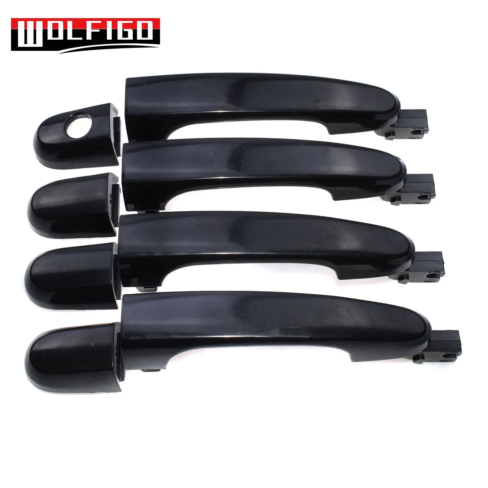 New 1PC / 2PCS / 4PCS Exterior Door Handles Front Rear Left Right for Kia Sportage 2005-2010 82651-1F000,82661-1F000