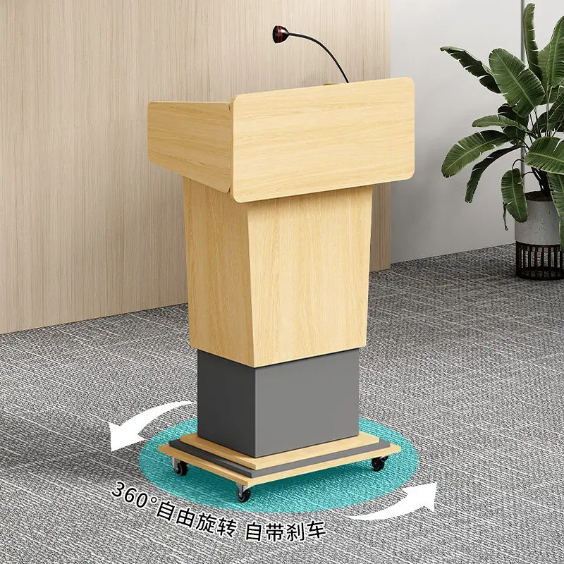 Multifunctional lifting podium Conference room Lecture hall  Presiding podium Lecture table Welcome