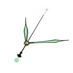 1Set Luminous Theme Silent Quartz Wall Clock Spindle Movement Mechanism Part DIY