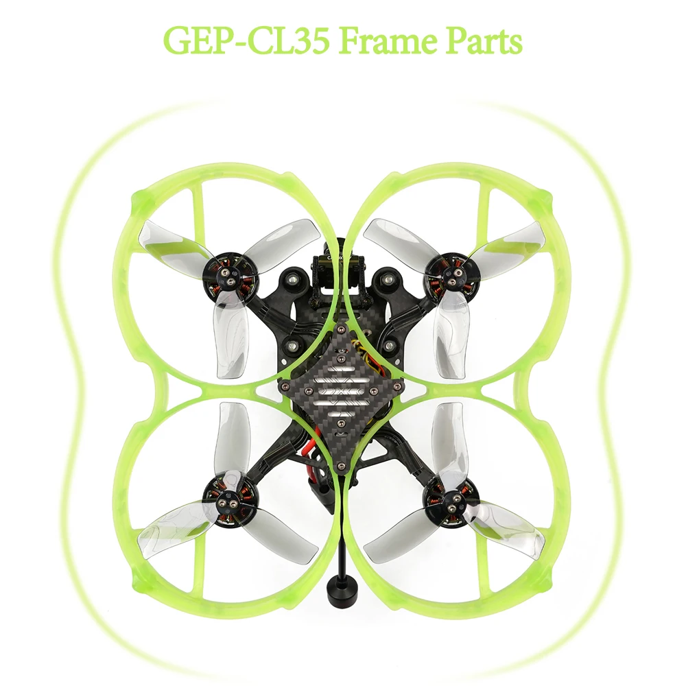 

GEPRC Cinelog35 FPV Drone Accessories Suitable GEP-CL35 Frame Parts Bottom/Top Plate Propeller Guard TBS Receiver Mount Screws
