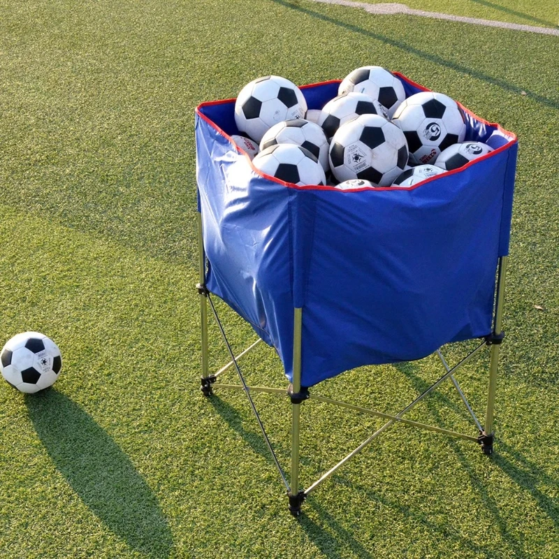 

Подвижный баскетбольный тренер, автомобиль, большая емкость, рама для хранения футбольного мяча, тележка для сбора мячей из нержавеющей стали, портативный аксессуар для мячей