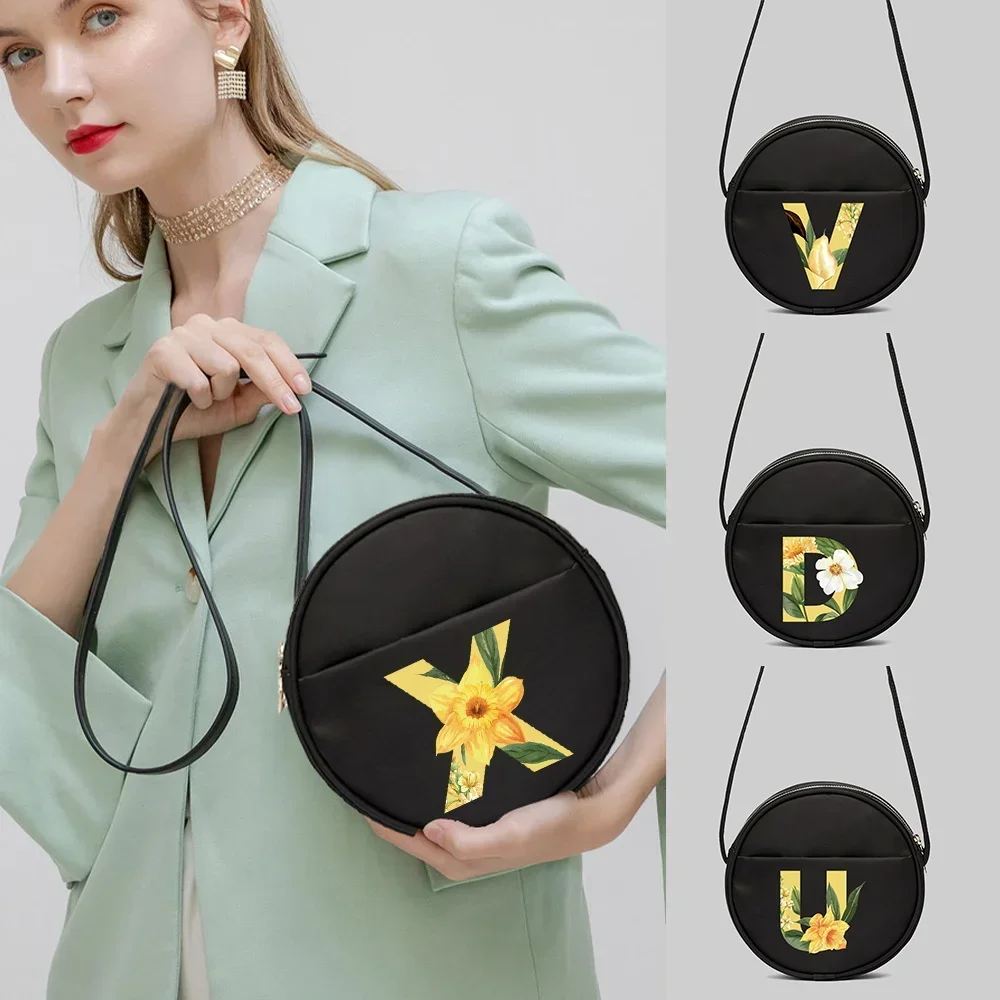 

Handbags Female Bags Hot Sale Basic Women Bag Floral Letter Pattern Series Collection Simple Commuter Medium Casual Canvas Bag