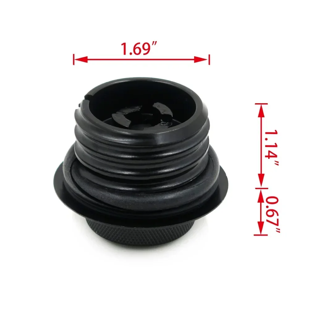 Pop Up Gas Cap REGULAR THREAD for Harley 1982-2010 Motorcycle Parts Black Vented Fuel Tank Cap